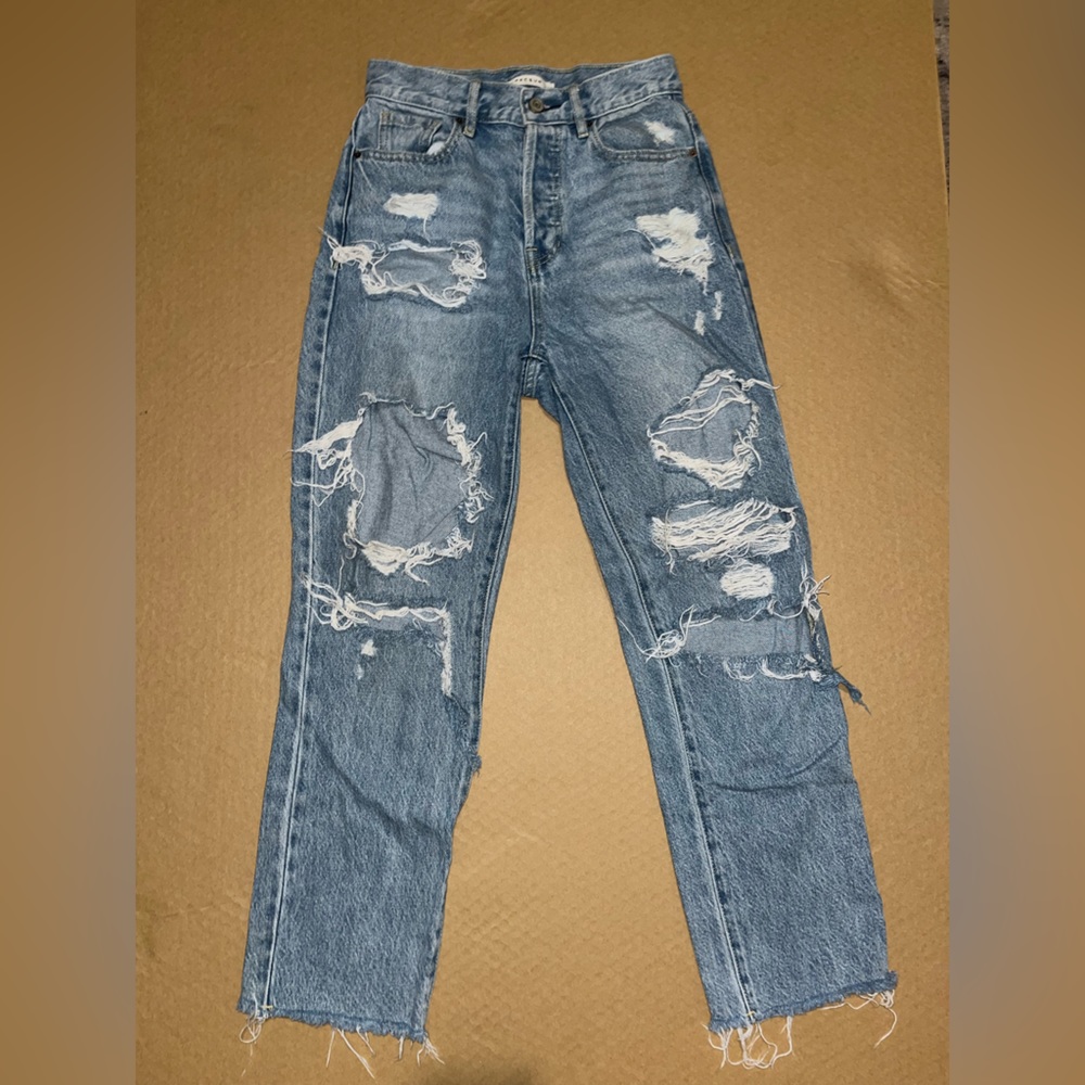 Pacsun high rise straight jeans size 24